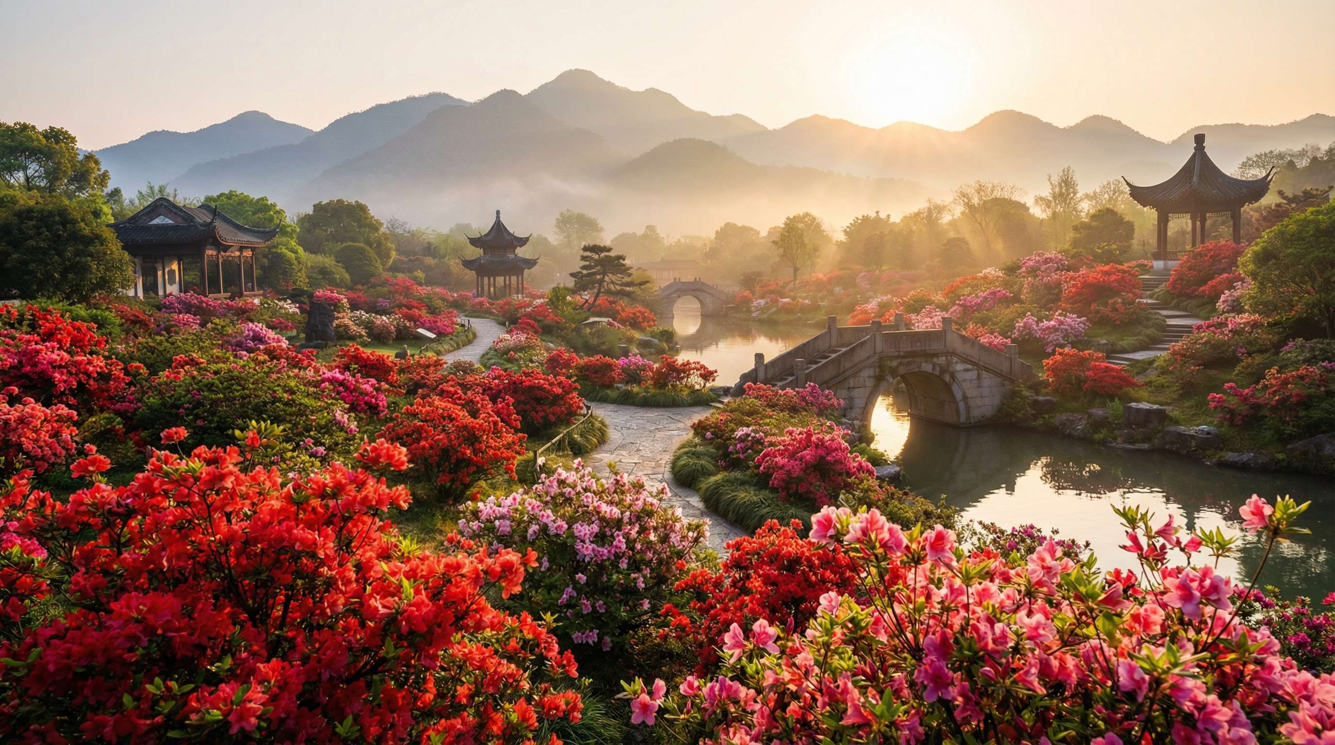 国产杜鹃花海视频